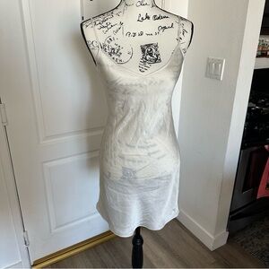 Wilfred White Slip Mini Dress Small